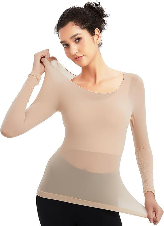 Top Seconde Peau nude