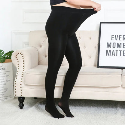 L'Opaque Infini - Le Collant 120D Ultra-Stretch & Sexy (Grande Taille)