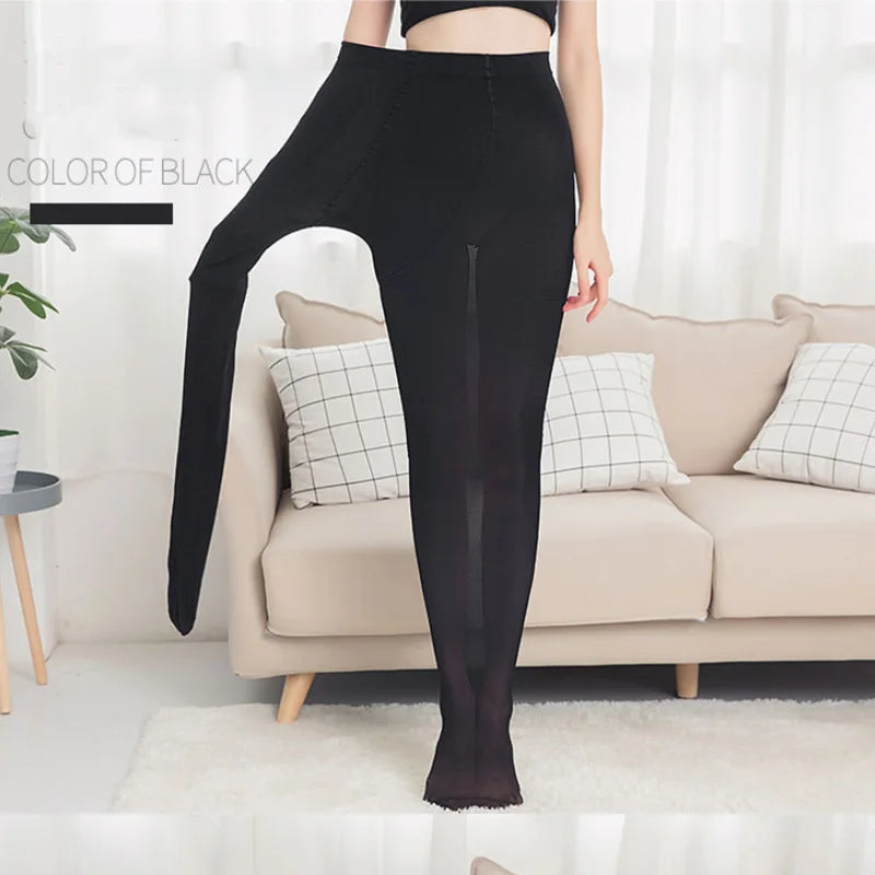 L'Opaque Infini - Le Collant 120D Ultra-Stretch & Sexy (Grande Taille)