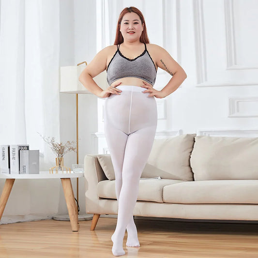 L'Opaque Infini - Le Collant 120D Ultra-Stretch & Sexy (Grande Taille)