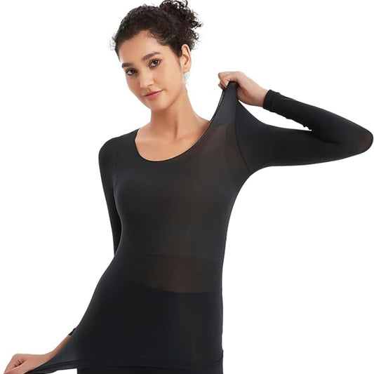 top seconde peau noir